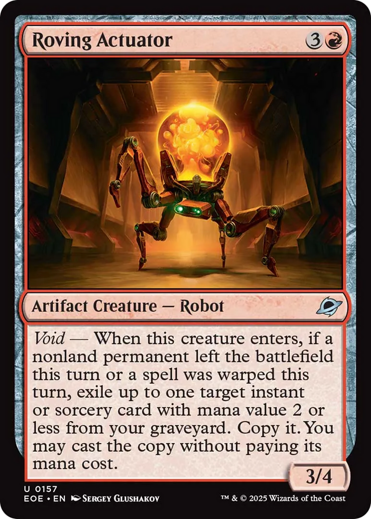 Roving Actuator [Edge of Eternities] | PLUS EV GAMES 