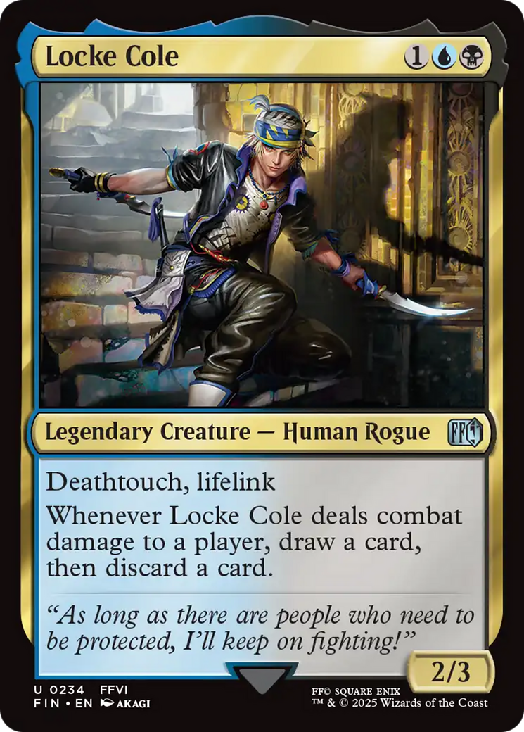 Locke Cole [FINAL FANTASY] | PLUS EV GAMES 