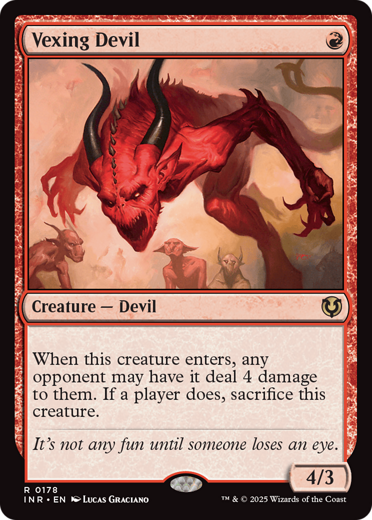 Vexing Devil [Innistrad Remastered] | PLUS EV GAMES 