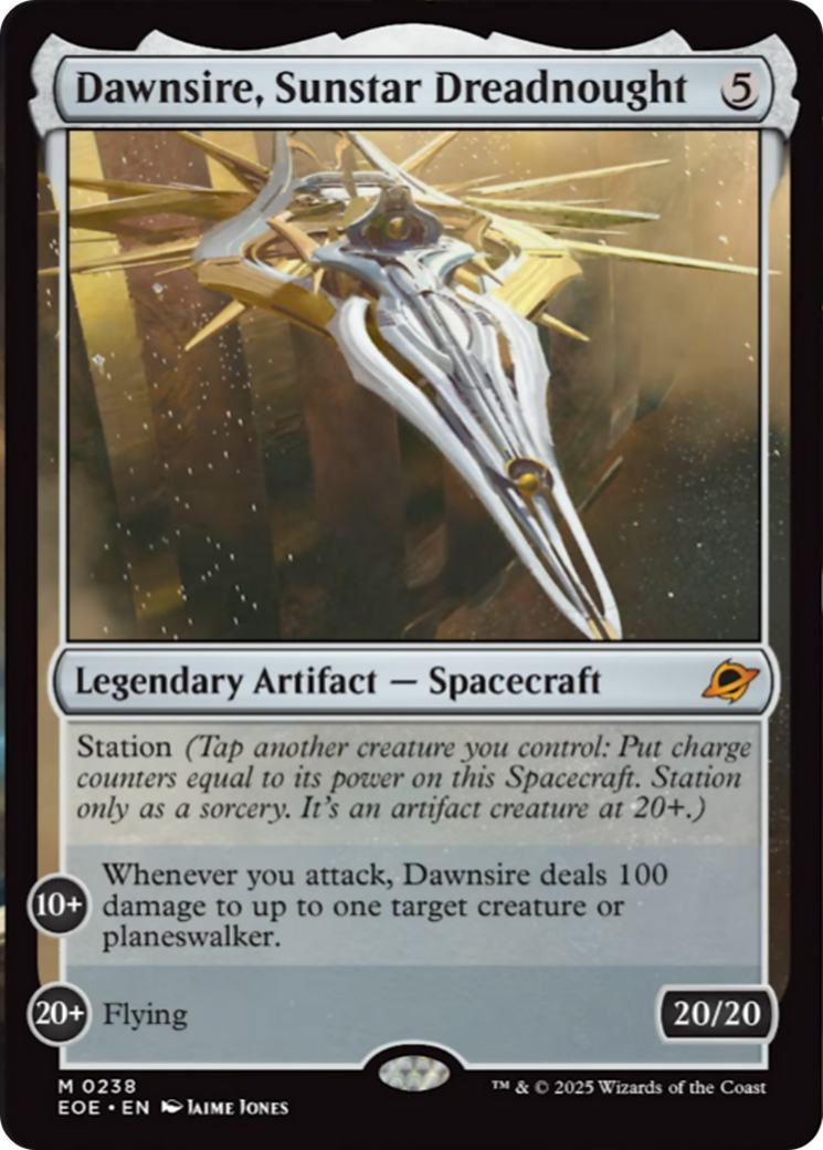 Dawnsire, Sunstar Dreadnought [Edge of Eternities] | PLUS EV GAMES 