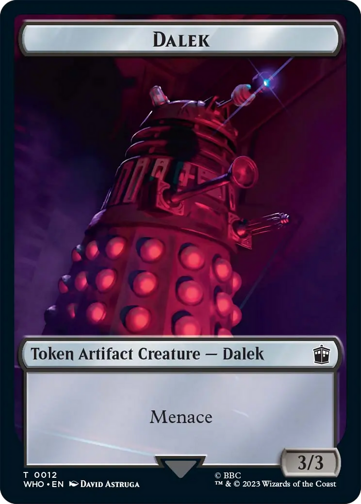 Dalek Token [Doctor Who Tokens] | PLUS EV GAMES 