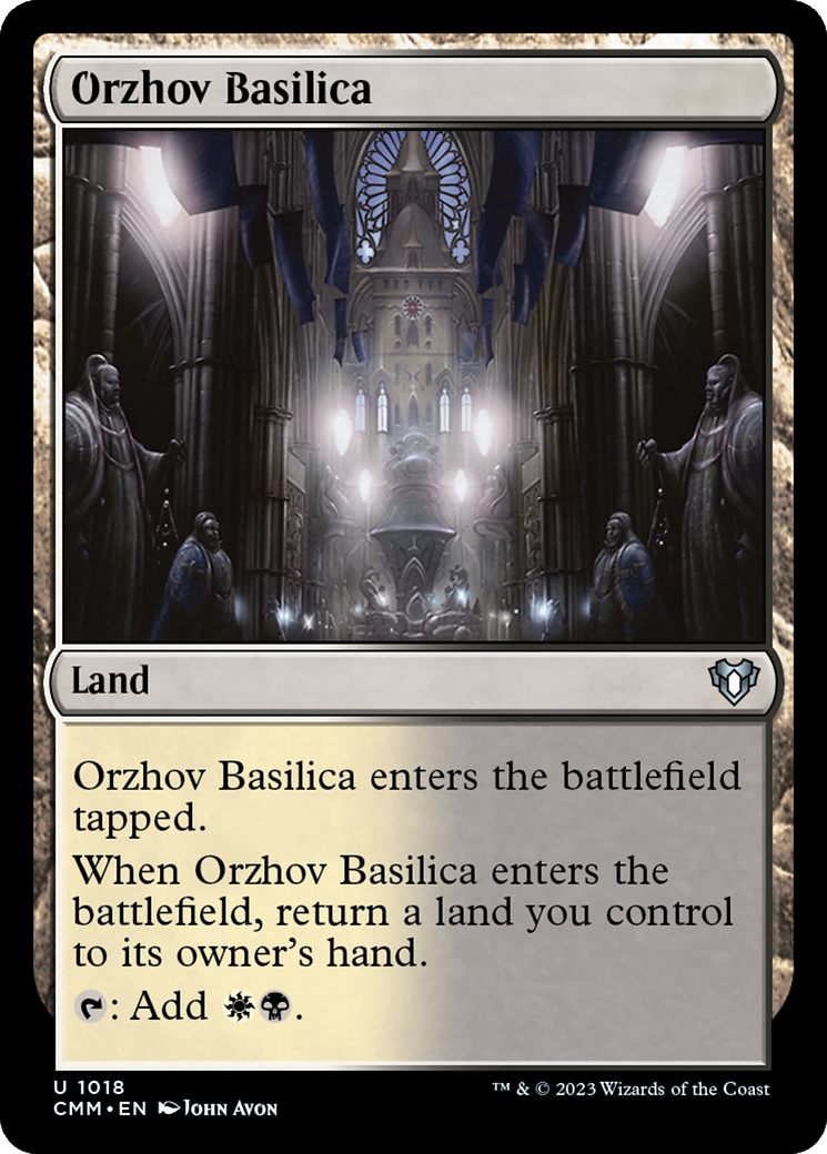 Orzhov Basilica [Commander Masters] | PLUS EV GAMES 