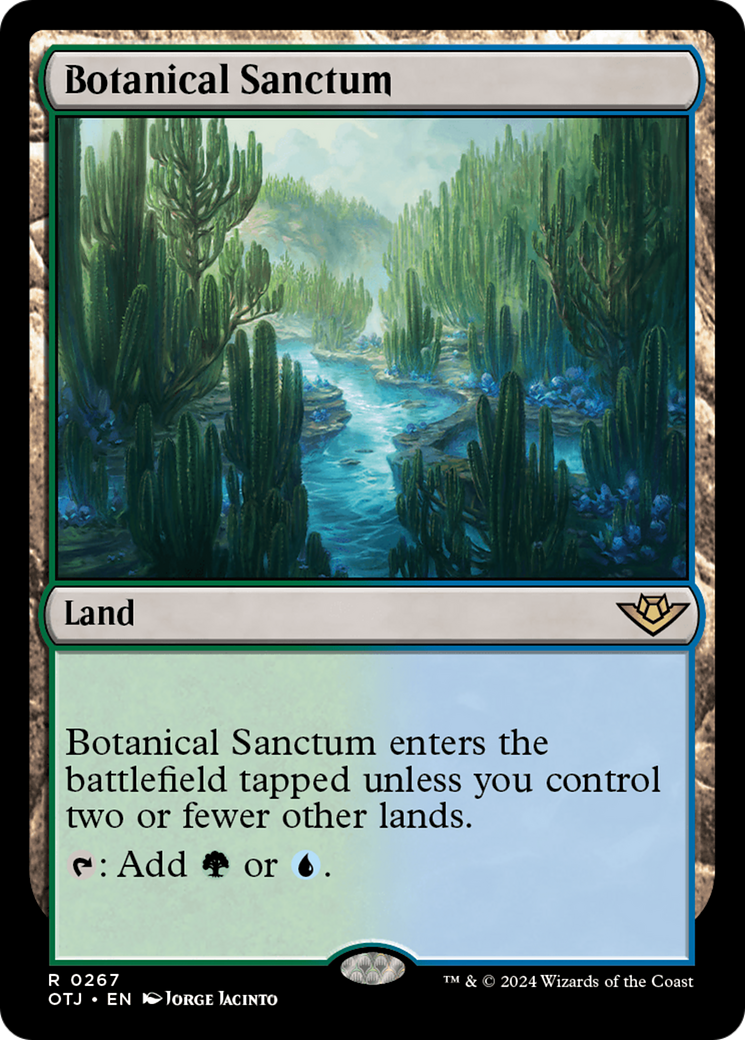 Botanical Sanctum [Outlaws of Thunder Junction] | PLUS EV GAMES 