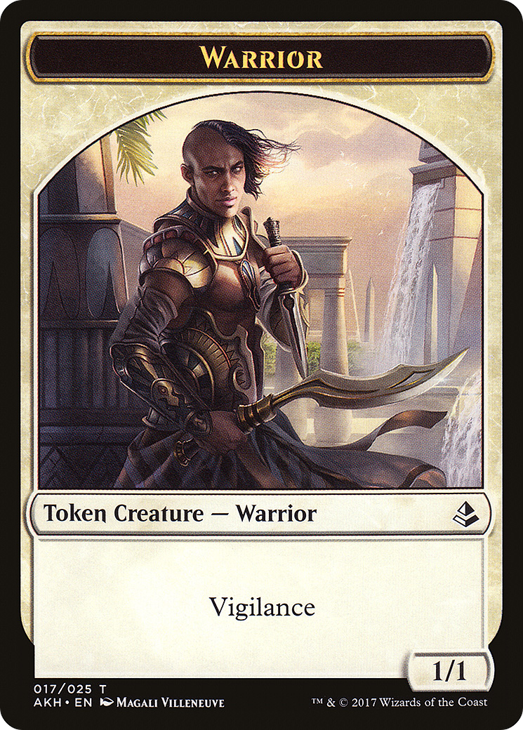 Warrior [Amonkhet Tokens]