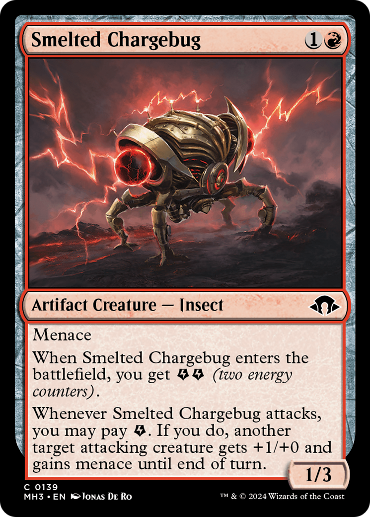 Smelted Chargebug [Modern Horizons 3] | PLUS EV GAMES 