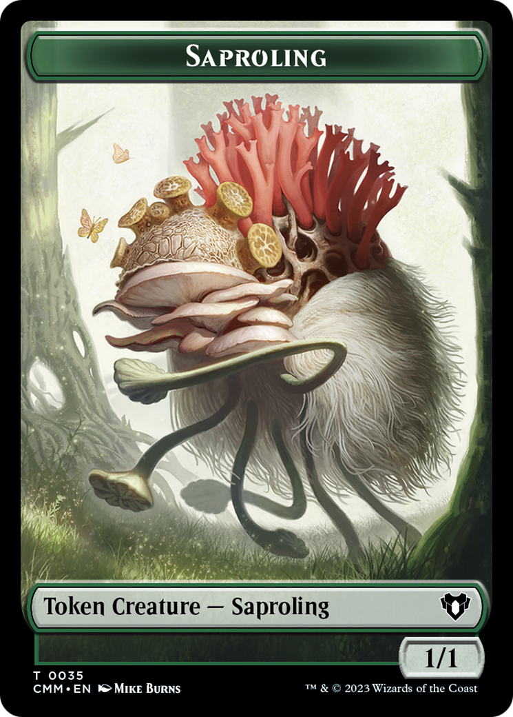 Saproling Token [Commander Masters Tokens] | PLUS EV GAMES 