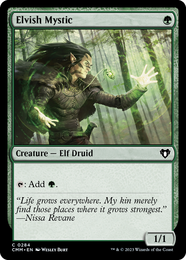 Elvish Mystic [Commander Masters] | PLUS EV GAMES 