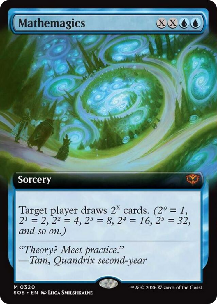 Mathemagics (Extended Art) [Secrets of Strixhaven] | PLUS EV GAMES 
