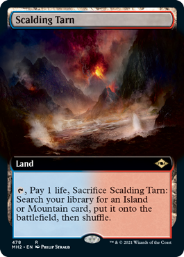 Scalding Tarn (Extended Art) [Modern Horizons 2] | PLUS EV GAMES 