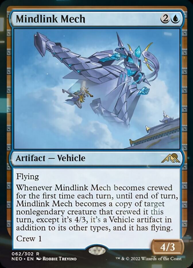 Mindlink Mech [Kamigawa: Neon Dynasty] | PLUS EV GAMES 