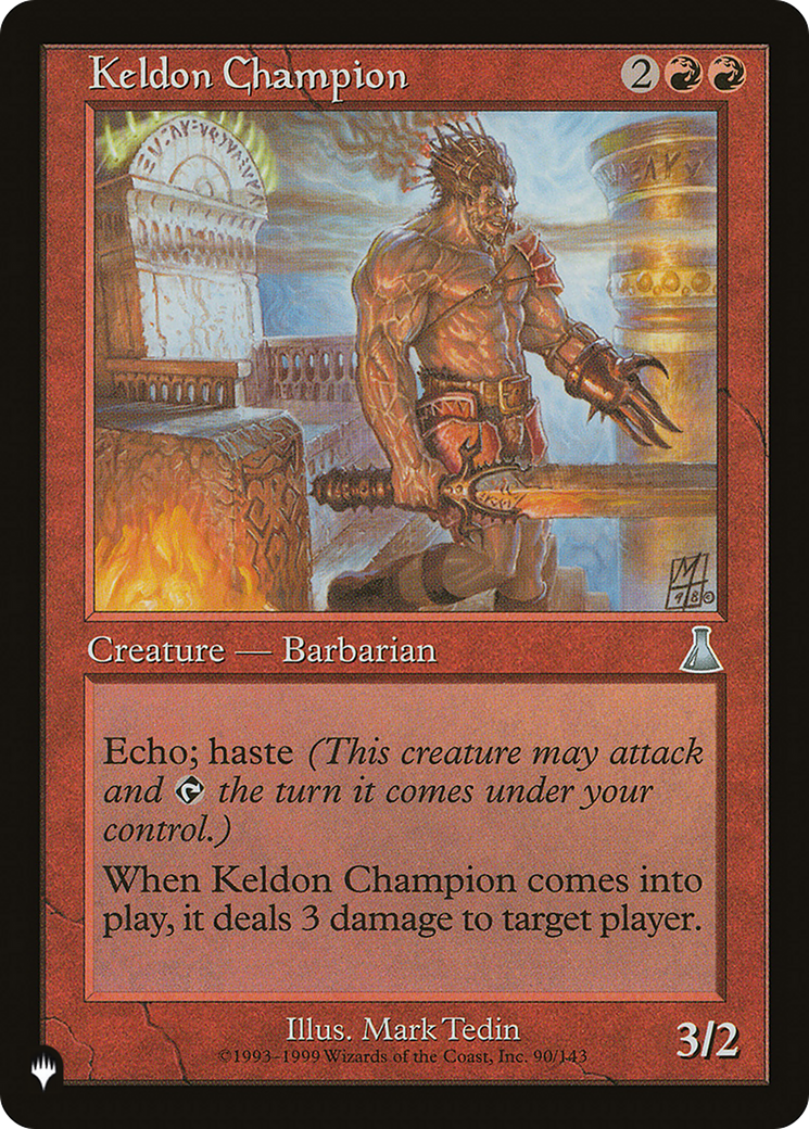 Keldon Champion [The List Reprints] | PLUS EV GAMES 