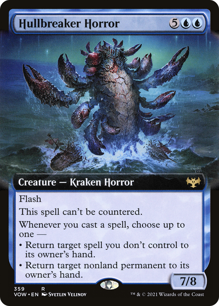 Hullbreaker Horror (Extended) [Innistrad: Crimson Vow]
