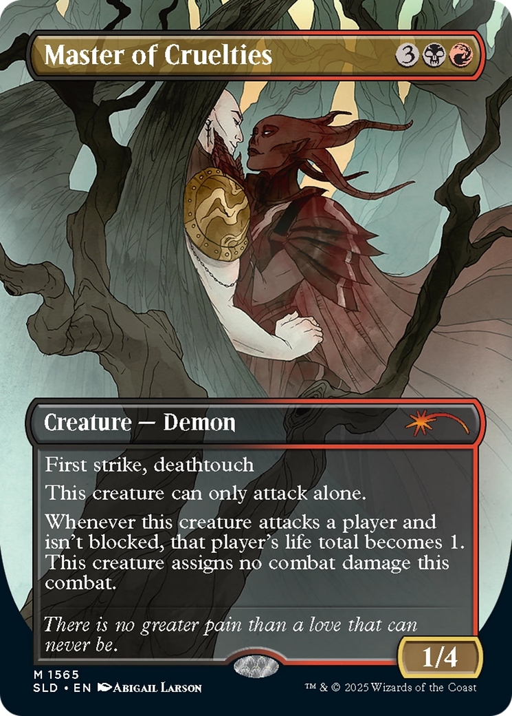 Master of Cruelties (Rainbow Foil) [Secret Lair Drop Series] | PLUS EV GAMES 