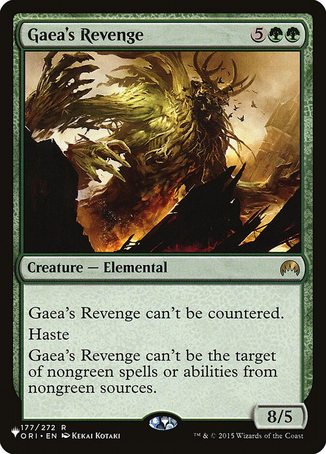 Gaea's Revenge [The List] | PLUS EV GAMES 