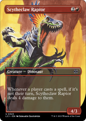 Scytheclaw Raptor (Borderless) [The Lost Caverns of Ixalan] | PLUS EV GAMES 