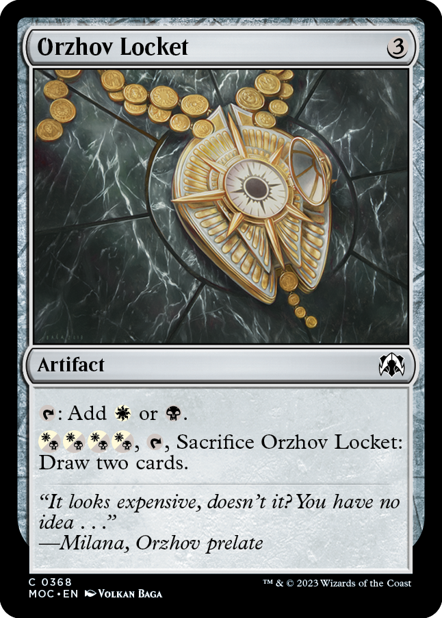 Orzhov Locket [March of the Machine Commander] | PLUS EV GAMES 