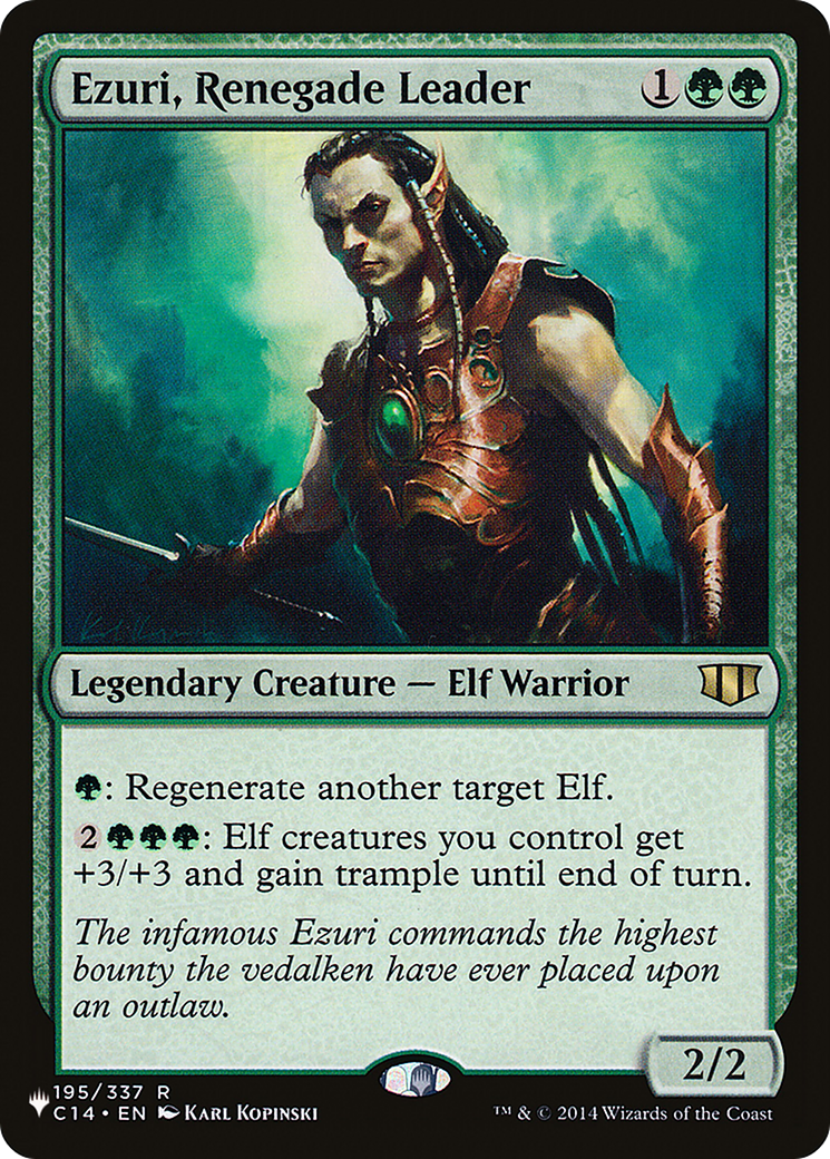 Ezuri, Renegade Leader [The List] | PLUS EV GAMES 