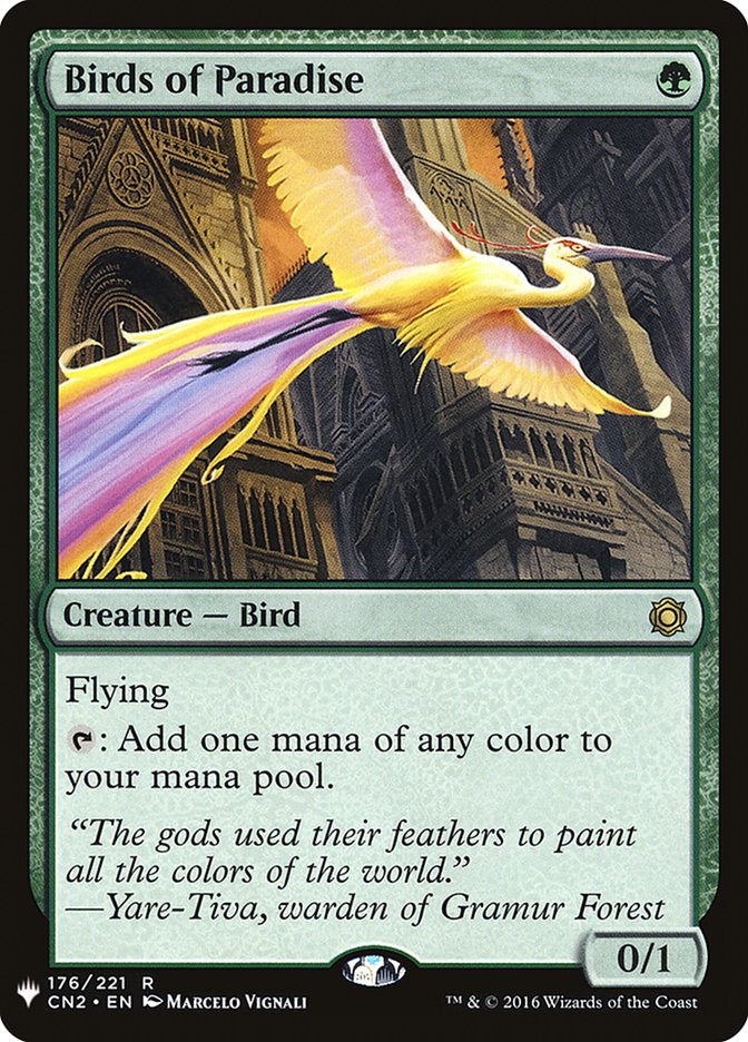 Birds of Paradise [Mystery Booster] | PLUS EV GAMES 