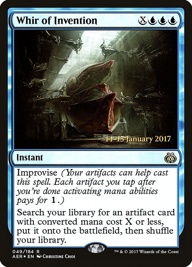 Whir of Invention [Aether Revolt Prerelease Promos] | PLUS EV GAMES 