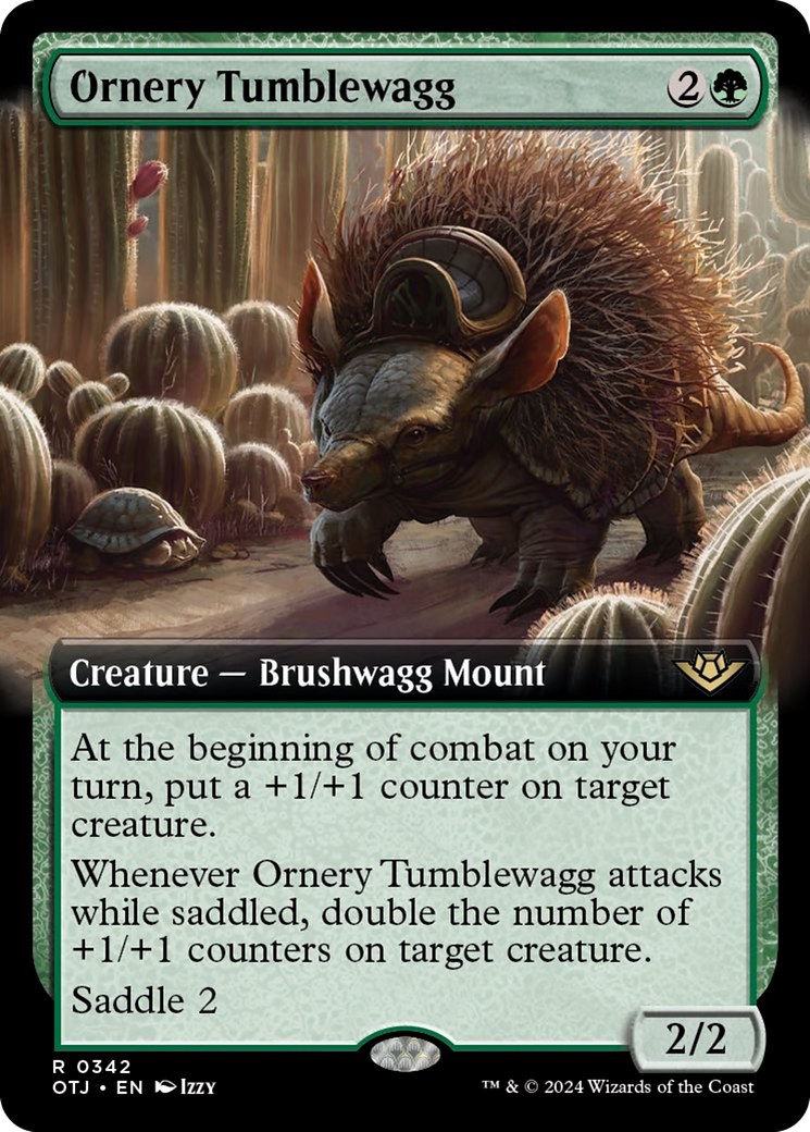 Ornery Tumblewagg (Extended Art) [Outlaws of Thunder Junction] | PLUS EV GAMES 