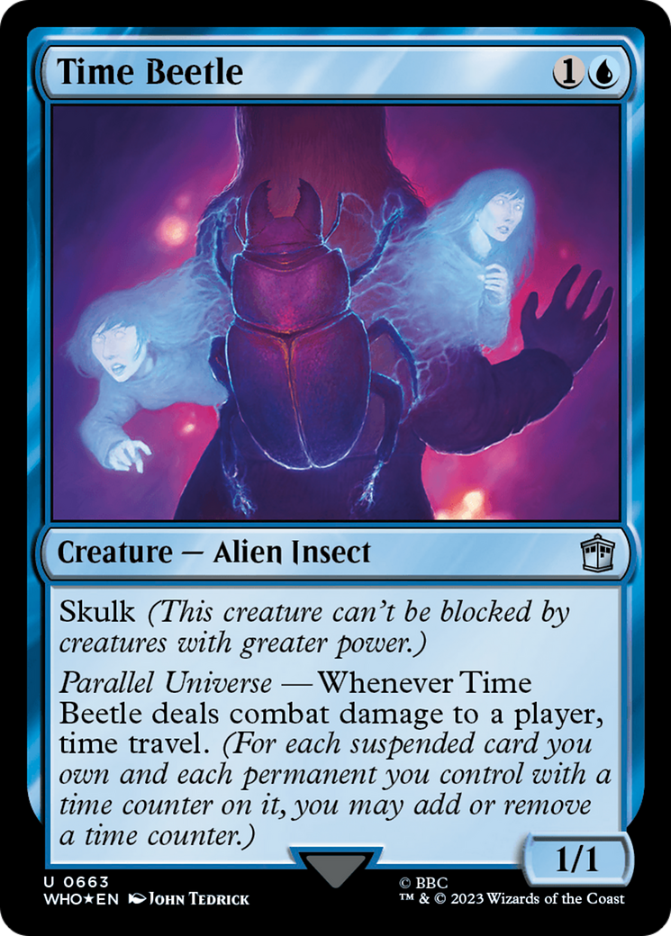 Time Beetle (Surge Foil) [Doctor Who] | PLUS EV GAMES 