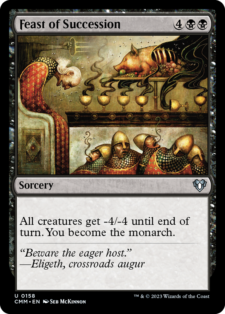 Feast of Succession [Commander Masters] | PLUS EV GAMES 