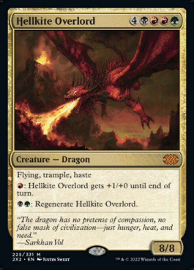 Hellkite Overlord [Double Masters 2022] | PLUS EV GAMES 