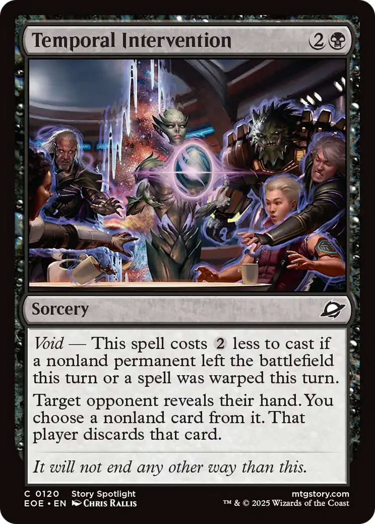 Temporal Intervention [Edge of Eternities] | PLUS EV GAMES 