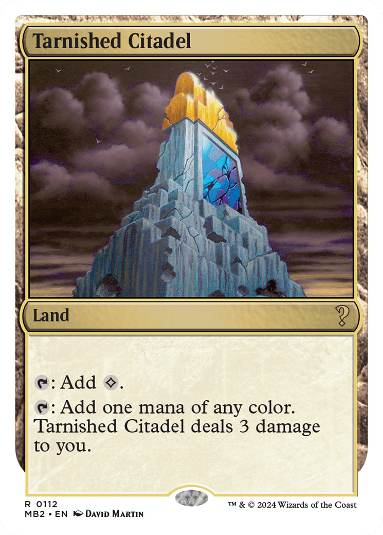 Tarnished Citadel (White Border) [Mystery Booster 2] | PLUS EV GAMES 