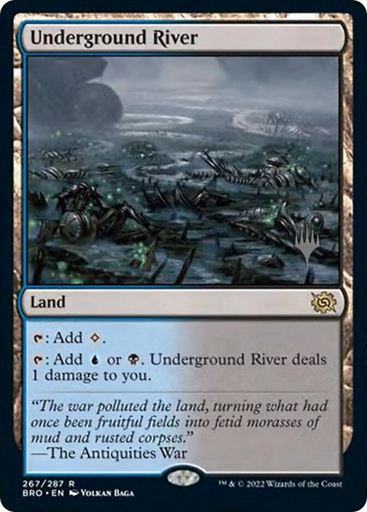 Underground River (Promo Pack) [The Brothers' War Promos] | PLUS EV GAMES 