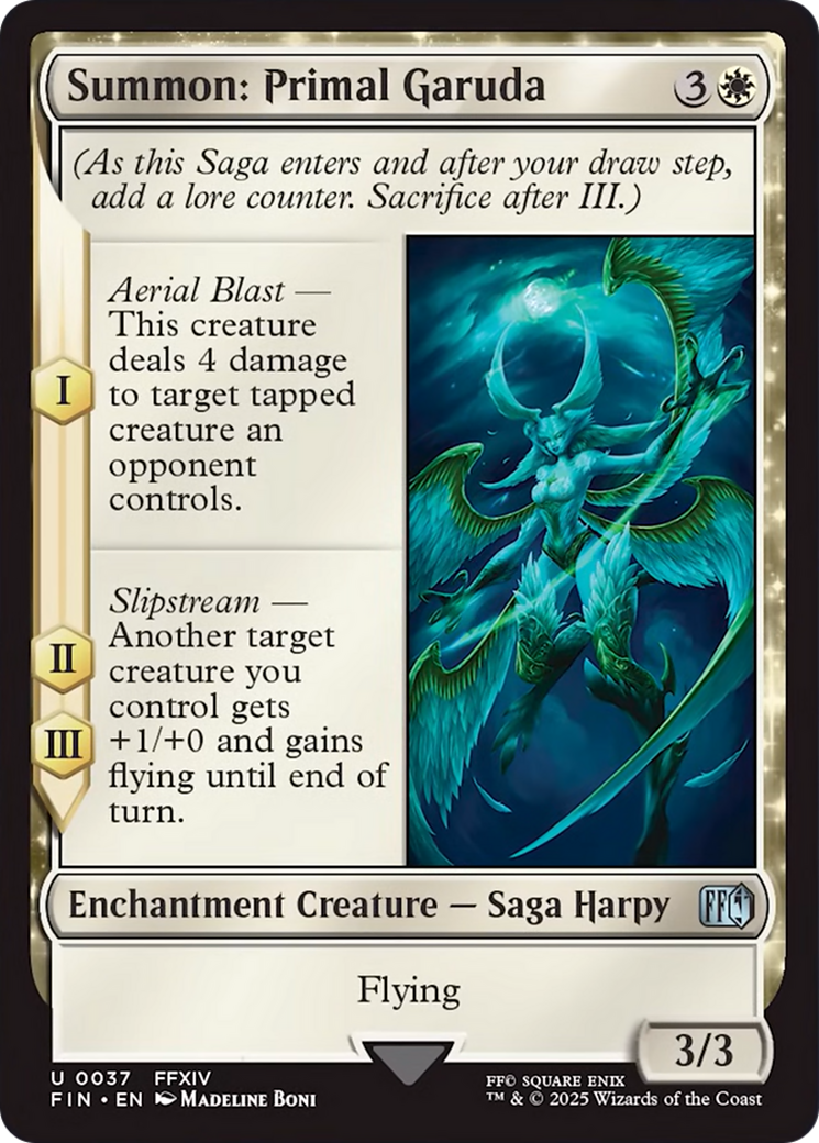 Summon: Primal Garuda [FINAL FANTASY] | PLUS EV GAMES 
