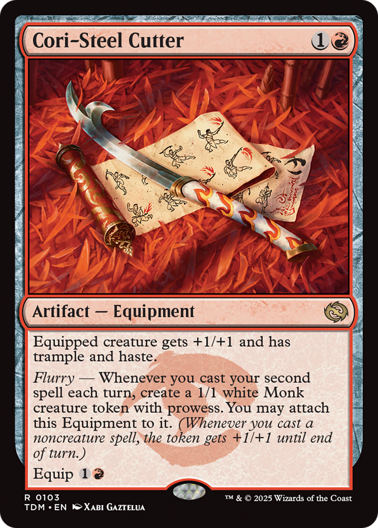 Cori-Steel Cutter [Tarkir: Dragonstorm] | PLUS EV GAMES 
