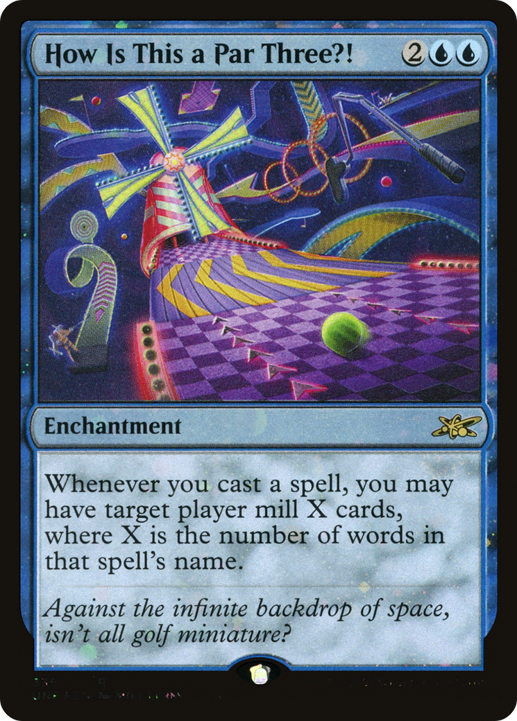 How Is This a Par Three?! (Galaxy Foil) [Unfinity]