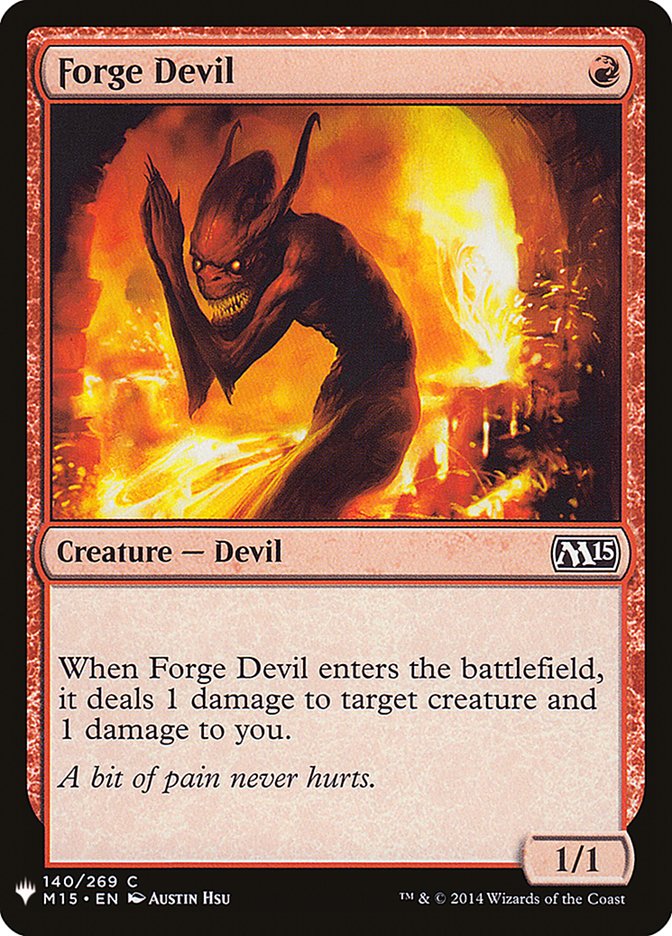 Forge Devil [Mystery Booster] | PLUS EV GAMES 