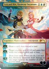 Len and Rin, Harmony Incarnate - The Royal Scions (Rainbow Foil) [Secret Lair Drop Series] | PLUS EV GAMES 