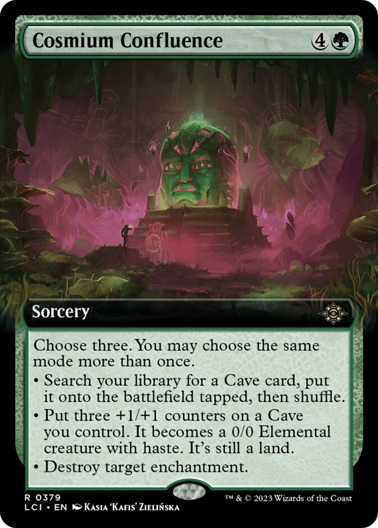 Cosmium Confluence (Extended Art) [The Lost Caverns of Ixalan] | PLUS EV GAMES 