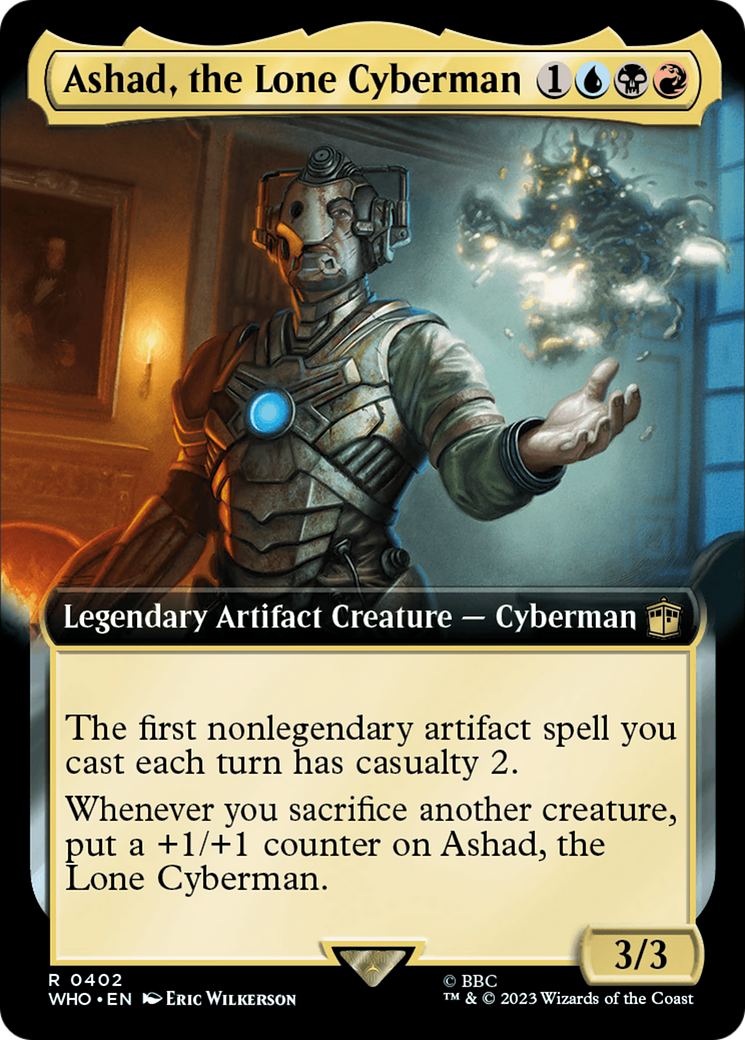 Ashad, the Lone Cyberman (Extended Art) [Doctor Who] | PLUS EV GAMES 