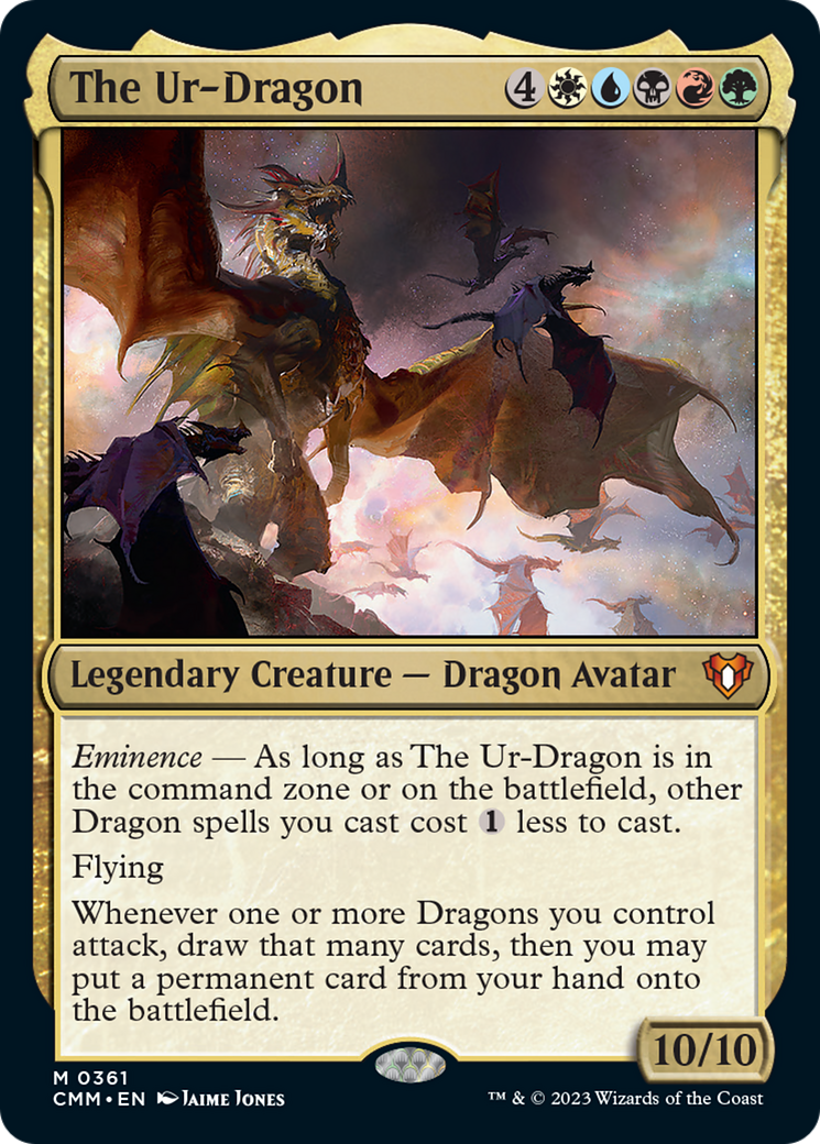 The Ur-Dragon [Commander Masters] | PLUS EV GAMES 