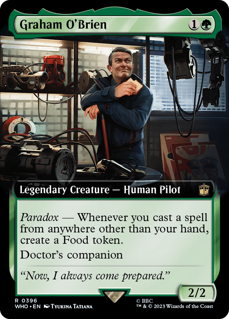 Graham O'Brien (Extended Art) [Doctor Who] | PLUS EV GAMES 