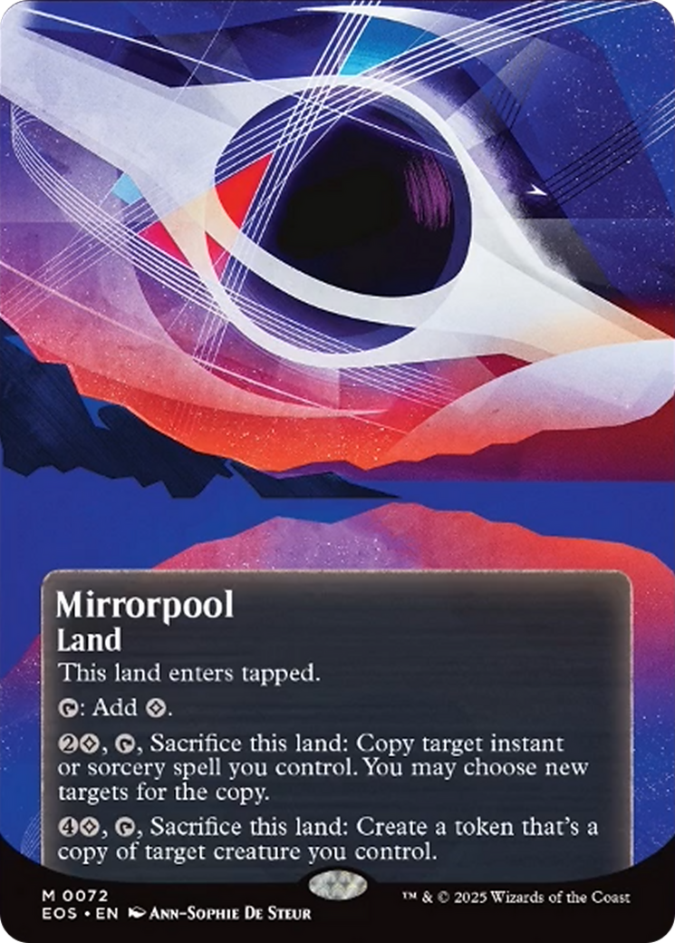 Mirrorpool (0072) (Borderless) [Edge of Eternities: Stellar Sights] | PLUS EV GAMES 