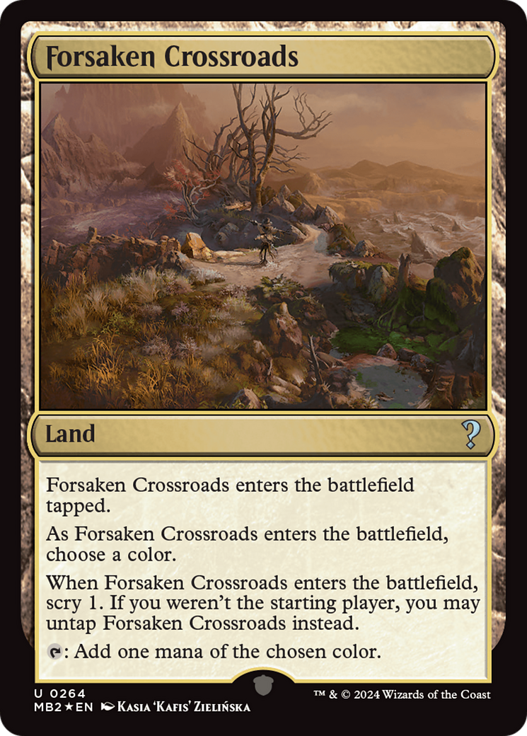 Forsaken Crossroads [Mystery Booster 2] | PLUS EV GAMES 