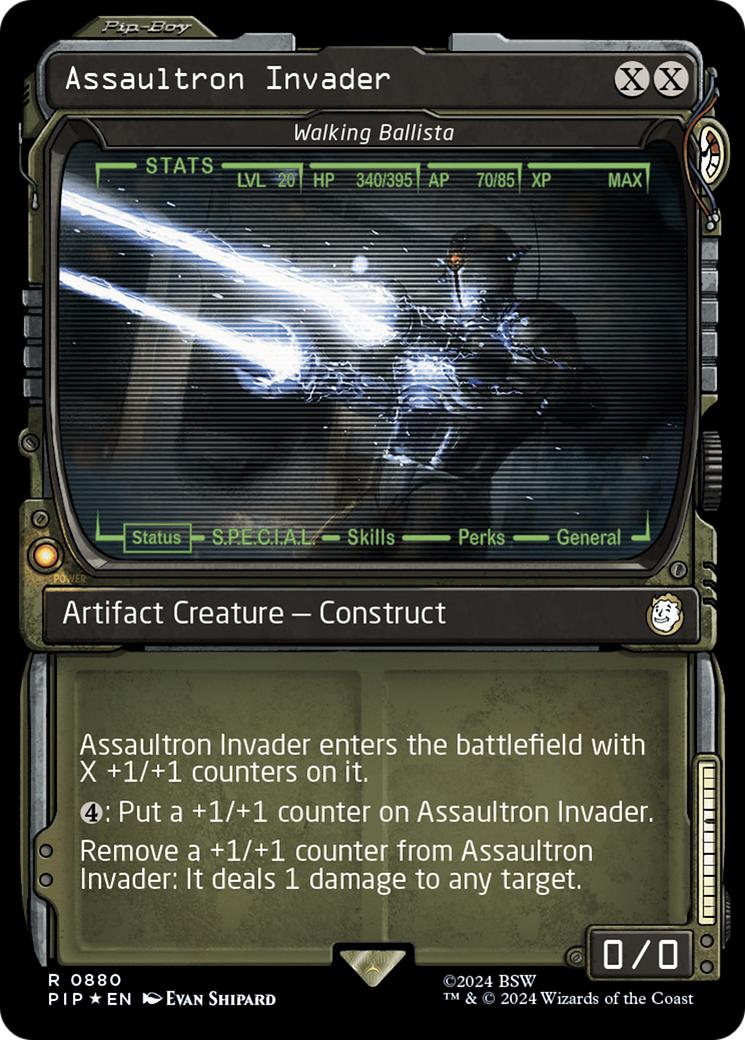 Assaultron Invader - Walking Ballista (Surge Foil) [Fallout] | PLUS EV GAMES 