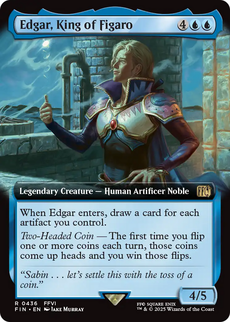 Edgar, King of Figaro (Extended Art) [FINAL FANTASY] | PLUS EV GAMES 