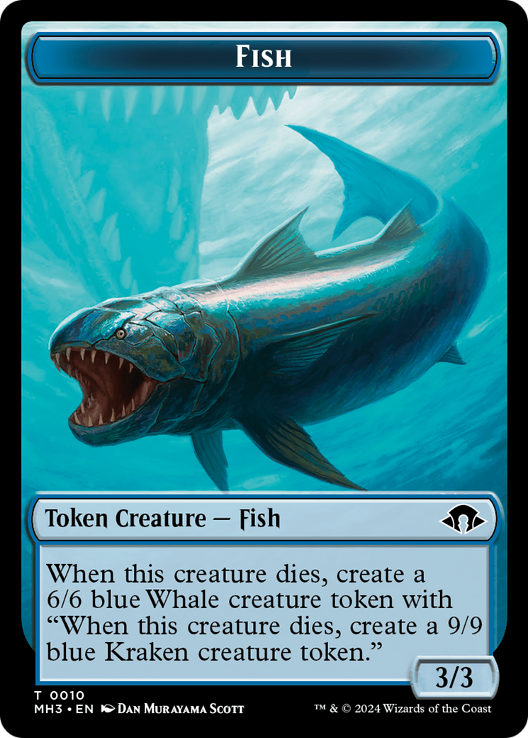 Servo // Fish Double-Sided Token [Modern Horizons 3 Tokens] | PLUS EV GAMES 