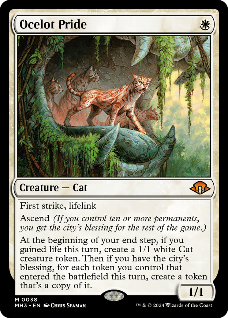 Ocelot Pride [Modern Horizons 3] | PLUS EV GAMES 