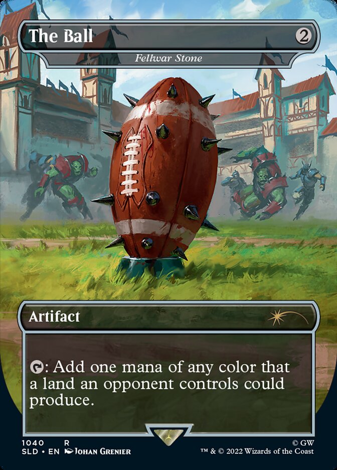 The Ball - Fellwar Stone (Borderless) [Secret Lair Drop Series] | PLUS EV GAMES 