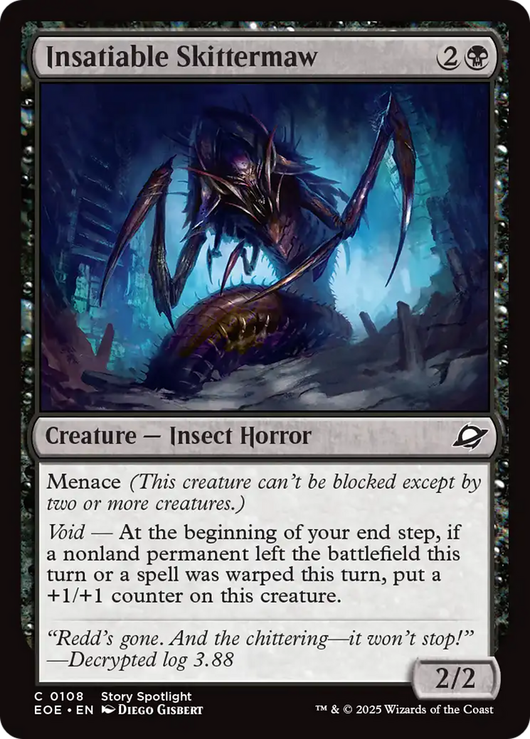 Insatiable Skittermaw [Edge of Eternities] | PLUS EV GAMES 