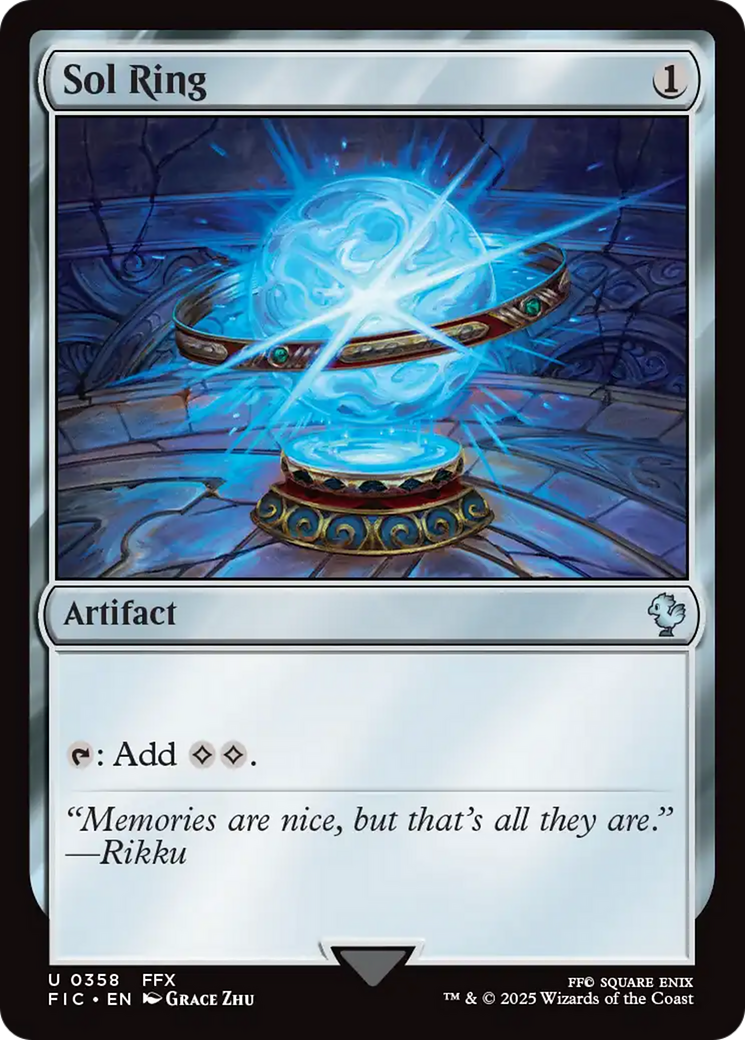 Sol Ring (0358) [FINAL FANTASY Commander] | PLUS EV GAMES 