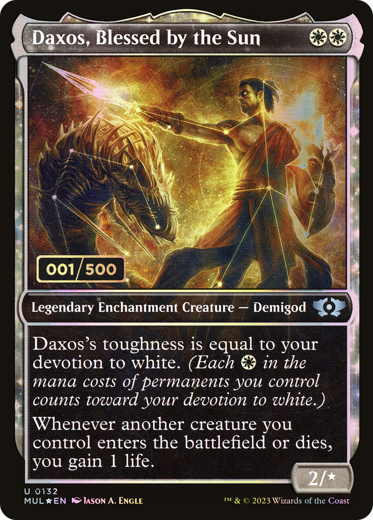 Daxos, Blessed by the Sun (Serialized) [Multiverse Legends]