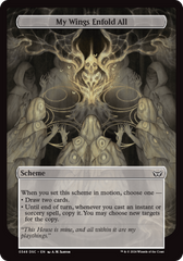 My Wings Enfold All (Full Art) [Duskmourn: Archenemy] | PLUS EV GAMES 